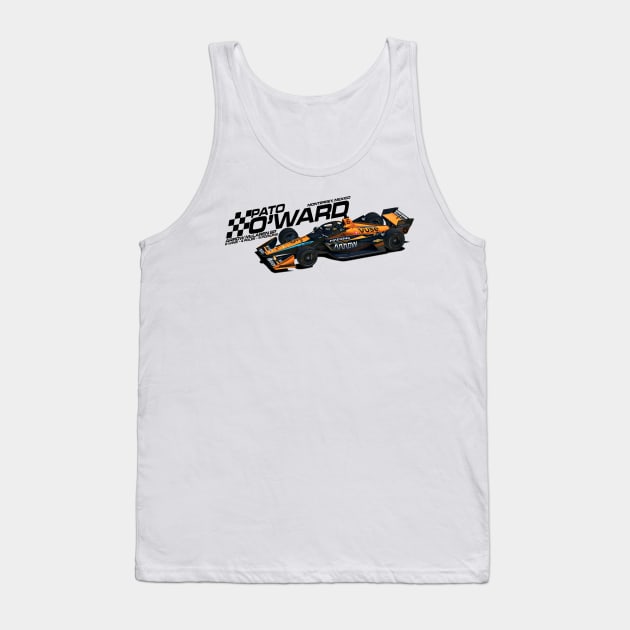 Pato O'Ward 2022 (black) Tank Top by Sway Bar Designs